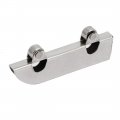 Uxcell Furniture Wardrobe Cupboard 7 3mm Dia Wheel Sliding Door Rollers Silver Tone 20pcs