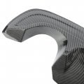 Hecasa Rear Diffuser For 2016-2019 Nissan Altima Lip Bumper Plastic Carbon Fiber Color