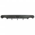 Hecasa Rear Diffuser For 2016-2019 Nissan Altima Lip Bumper Plastic Carbon Fiber Color 