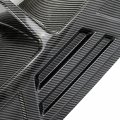 Hecasa Rear Diffuser For 2016-2019 Nissan Altima Lip Bumper Plastic Carbon Fiber Color