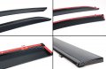 Premium Sport Black Trim Window Visor Rain Guard Deflector With Clips Made Compatible For 2018-2024 Toyota Camry Le Se Xle Xse