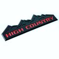 Yoaoo 2x Genuine Black High Country Emblem Badges Door Tailgate 3d Nameplate For Chevrolet Silverado 1500 2500hd Sierra 3500hd