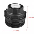 X Autohaux Car Oil Filter Housing Cap Assembly Part Replace 15620-36020 For Lexus Es300h Rc350 Rx350 Scion Tc Toyota Avalon