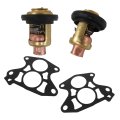 Marine Thermostat Cover Gasket Set For Yamaha 2 Stroke Outboards 3 To50hp Replaces 6e5-12411-00 6e5-12411-10-00 6e5-12411-20-00
