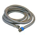 Lasco 10-0996 96-inch Water Supply Line Braided Stainless Steel 3 8-inch Female Compression X 