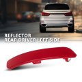 Left Rear Bumper Reflector For Bmw F15 X5 2013-2018 63 14 7 847 591 63147847591 Driver Side Red