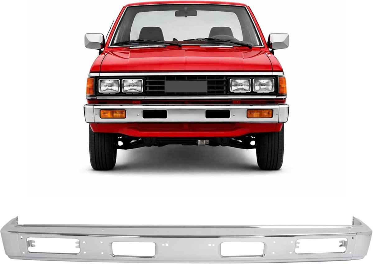 Front Bumper Face Bar End Cap For 1983-1985 Nissan 720 Pickup D21 2wd Replacement Ni1002118 Ni1005122 Ni1004138 6202310w01