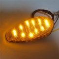 Clear Cover Led Flush Mount Turn Signal Light For 2003 2004 2005 2006 Yzf R6 Yzfr6 Waterproof Amber Side Marker Lights 2 Piece