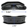 Kuafu Seat Pass-through Bezel Compatible With 2014-2022 Polaris Rzr 900 1000 S Xc Xp Turbo Harness Pass Through 4 Pcs