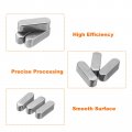 Uxcell 10pcs Round Ended Feather Key 6 X 20mm Stainless Steel Parallel Drive Shaft Stock For Type Fastening Connection