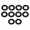 Engine Oil Drain Plug Gasket For Buick Cascada 2016 17 2018 2019 Rubber 0 448 Inside Diameter 0 811 In Outside 10 Pieces 