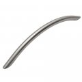 Cosmas 10 Pack 801-160sn Solid Steel Satin Nickel Arch Bow Cabinet Hardware Bar Handle Pull 6-5 16 160mm Hole Centers 