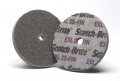 Scotch-brite Cubitron Ii Exl Unitized Wheel 2s Fine Grit Silicon Carbide Metal Deburring Finishing And Polishing 2 X 1 4