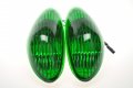 Front Turn Signals For Suzuki Gsx750 And Gsx600 Katana 1998 To 2006 Green Checkered With Bulbs Waterproof Plastic Lens Set 