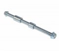 Minho 12mm 250mm Front Rear Axle With Bush 38mm 22mm 5mm Fit For Pit Pro Dirt Bike Scooter Quad Atv
