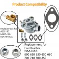 Wflnhb Tractor Carburetor Replacement For Ford Jubilee Naa Nab 600 620 630 650 660 700 740 800 850 1955-1957 Ae9510c Eae9510a