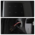 Acanii For Black Smoke 1994-2001 Dodge Ram 1500 2500 3500 Led Tube Tail Lights Brake Lamps