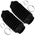 2-piece Rack And Pinion Tie Rod Boots For 1998-2002 Honda Accord 1989-1998 Nissan 240sx 1990-1996 300zx 1990-1990 Axxess Front