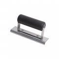 Qlt Hand Edger Ce502sp Stainless Steel Blade 6 X 2 5 In Straight End 1 4 Radius 3 8 Lip Plastic Handle Concrete Finishing Tool