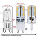 G9 Led Bulb 25 Watt Halogen Replacement 3w 250 Lumens Warm White 3000k T4 Jcd Chandelier Lamp 120v Ac Pack Of 6 