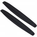 Anti Collision Bumper Guard Strip 2 Pack Black Scratch Protector Trim Universal Fit For Cars Suv Pickup Truck 15 9 In X 05 