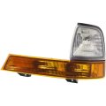 Ford Ranger 1998 1999 2000 Turn Signal Parking Light Driver Side Capa Certified Replacement For Fo2520144 And 615343465319 