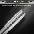 Hand Taper Tap 7 16-18 Bsf 2b Thread Style Taps Straight Flute Screw Tapping Threading Tool High Speed Steel Hss6542