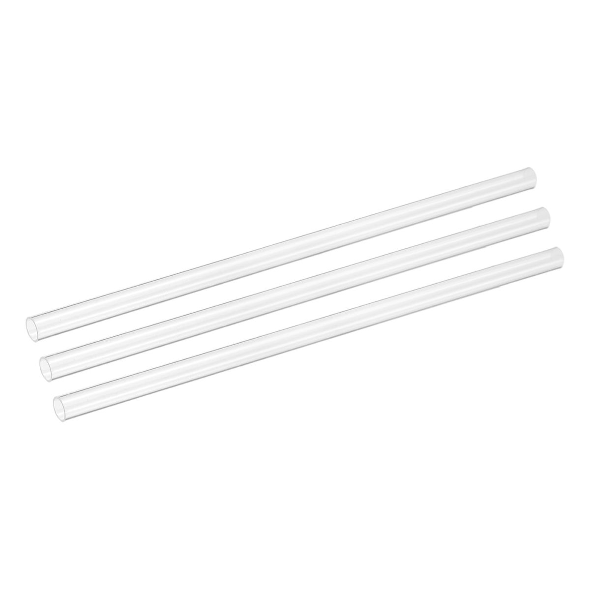 3pcs Clear Rigid Acrylic Pipe 10mm 39 Id X 14mm 0 55 Od 14 Round Polycarbonate Tube Plastic Tubing For Plumbing Lighting