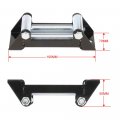 Ocpty Roller Fairlead 1pcs 4000-5000 Lbs 4-way Cable Guide Winch 6 Bolt Pattern For Recovery Off-road Truck Rv Pickup Atv Utv