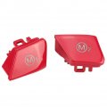 Steering Wheel Switch Button Cover 1 Pair M1 M2 Mode Fit For Bmw M3 M4 F80 F82 F83 Red