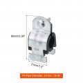 Uxcell Rubber Cushion Strut Clamp 4pcs 13 16 Cushioned Rigid Steel Pipe For Mounting Pex Tubing To Channels