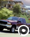Front Door Weatherstrip Seal Left Or Right Fit For Ford F-250 1999 F-350 F-450 Super Duty 1999-2004 V10 6 8l Weather Stripping