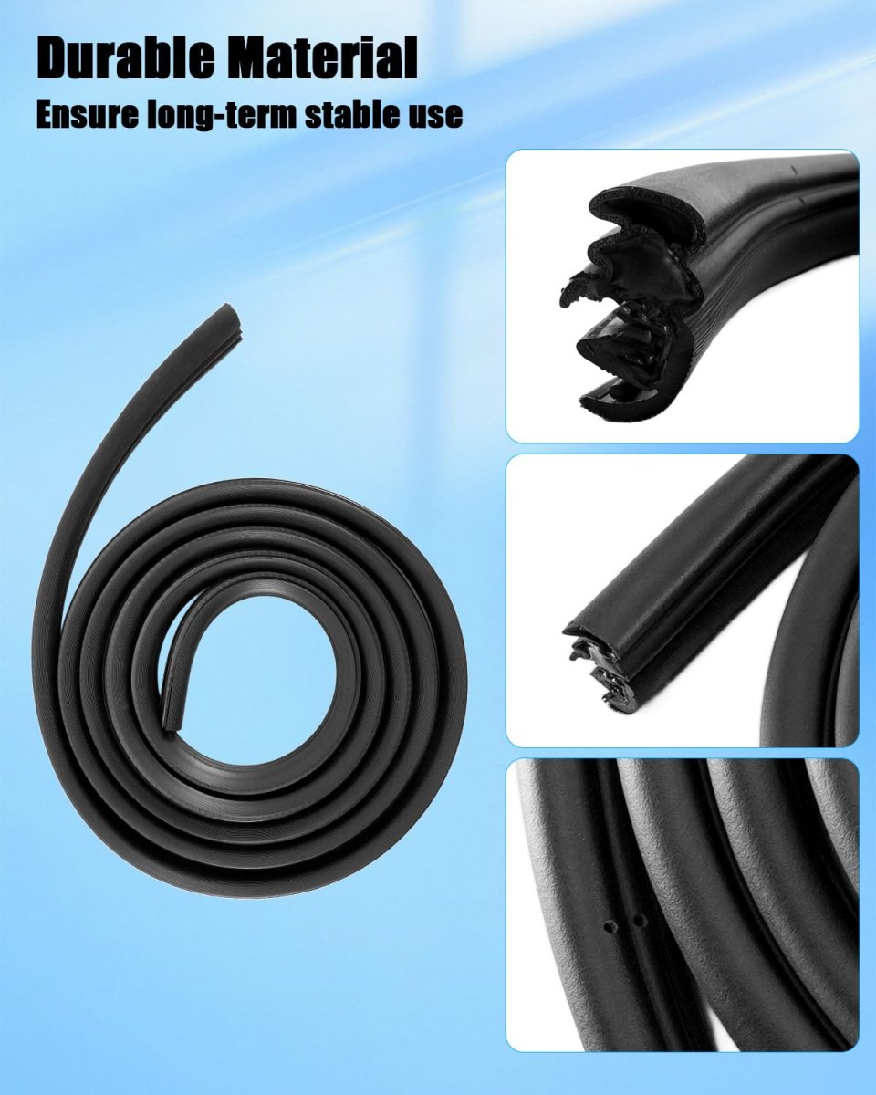 Front Door Weatherstrip Seal Left Or Right Fit For Ford F-250 1999 F-350 F-450 Super Duty 1999-2004 V10 6 8l Weather Stripping