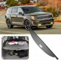 Salusy Kia Telluride 2024 2023 Cargo Cover Retractable Rear Trunk Tonneau Privacy Security Shield Shade Compatible For 2022 