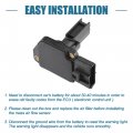 Uxcell 1pcs Car Mass Air Flow Sensor Replacement Black For Ford Expedition 1999-2002