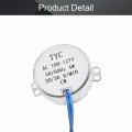Fielect Synchronous Motor Ac 110v 30rpm Synchron Turntable Cw Direction 4w Tyc-50 Horizontal Hole Shaft