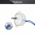 Fielect Synchronous Motor Ac 110v 30rpm Synchron Turntable Cw Direction 4w Tyc-50 Horizontal Hole Shaft