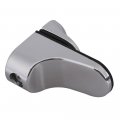 2 Pcs Zinc Alloy Duckbill-shaped Adjustable Glass Shelf Mounting Brackets Wood Clamp Support For 4-20mm Thickness