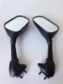 Httmt Mt077- Motorcycle Black Oem Aftermarket Racing Mirrors Fit Compatible With 2000-2001 Yzf-rz1 1998-2002 Yzf-r6 Yzf-r1