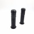 Motorcycle Rubber Hand Grips With Cnc Aluminum For 7 8 In Standard Handlebars Black S1000rr Aprilia Buell Ducati Panigale Cbr 
