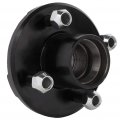 Ocpty Trailer Hub Wheel Bearing Kits For 1-1 16 44649 Bearings Idler Hubs Round Spindle Grease Seal 2 000 Lb Axles 4 Bolt Lug