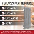 Low Pressure Drop Transmission Oil Cooler Kit Replaces Lpd4739 Lpd 47391 Universal 40 000 Gvw With Mounting Hardware Great For