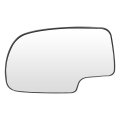 Left Side Replacement Mirror Glass Fit For 1999-2007 Chevy Silverado Pickup 2000-2006 Suburban 2000 Tahoe Non-heated 12477843 