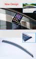 Kaitian 4pcs Tea Color Sun Guards Rain Wind Shade For Carow Vent Wind Deflector Window With Chrome Trim Emblems Custom Fit