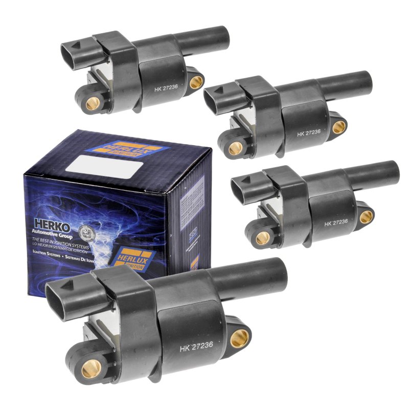 Set Of 4 B059 Ignition Coils For Chevy Gmc Hummer Pontiac 2005 To 2014