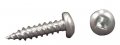 Screws Recess 8x1-1 4 White 50 Pk 