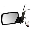 Fits 2004 2005 2006 2007 2008 2009 Nissan Quest Power Heated With Memory Puddle Light Lamp Smooth Black Manual Folding Rear 