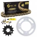 Niche Drive Sprocket Chain Combo For Kawasaki Kx80 Front 13 Rear 49 Tooth 428vm-x X-ring 120 Links