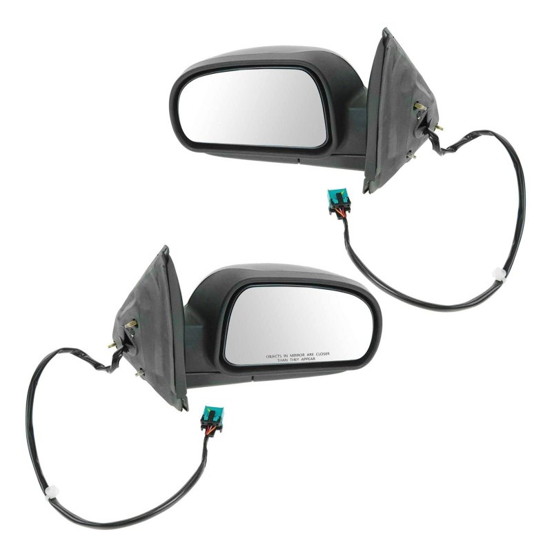 Side View Mirror Left Right Pair Set Folding Power Heated For Trailblazer Envoy