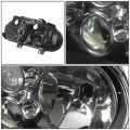 Auto Dynasty Pair Of Black Housing Headlight Head Lamps Tool Kit Compatible With Golf Mk4 Mk Iv 99-02